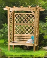 Pergola con Panca York