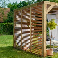 Parete laterale pannelli frangivista