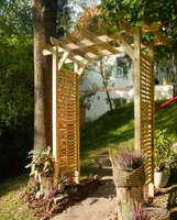 Henley Arch XL Pergola contemporanea h229x119x268cm